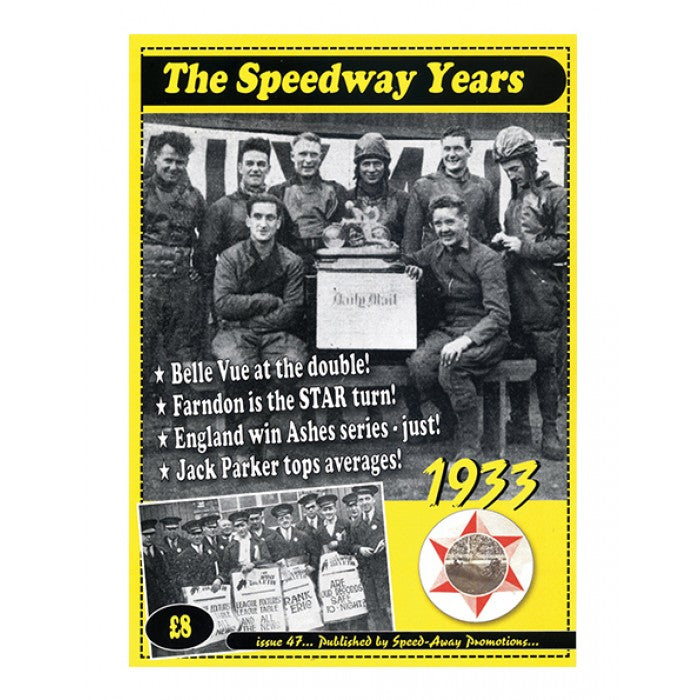 The Speedway Years - 1933