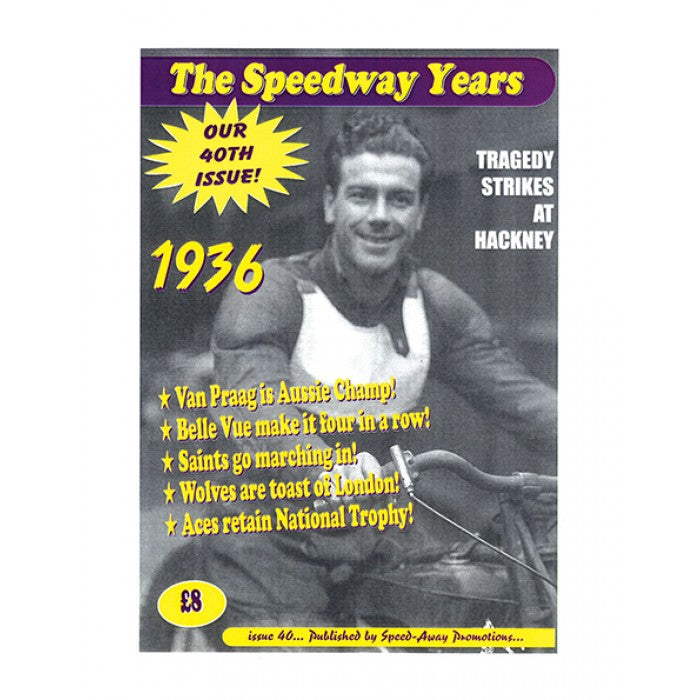 The Speedway Years - 1936