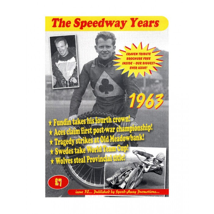 The Speedway Years - 1963