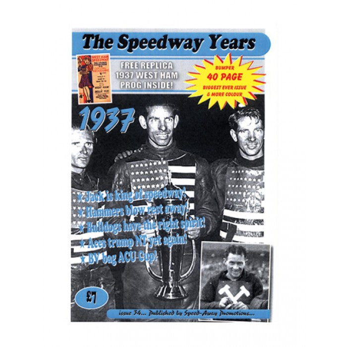 The Speedway Years - 1937