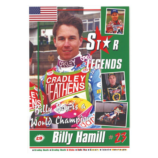Star Legends - Billy Hamill #23
